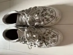 6*様 JIMMY CHOO 星型スタッズ ホワイトスニーカー
