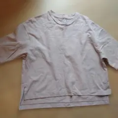 TIGORA 半袖Tシャツ レディース　S　ピンクベージュのサムネイル