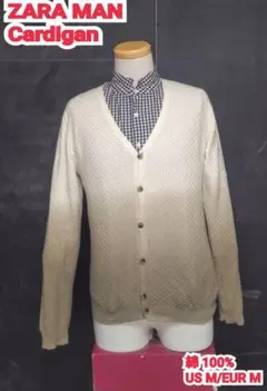 フォロー割 ZARA カーディガン ザラ カーディガン グラデーションカラー