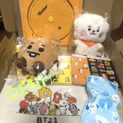 BT21 キャラクターグッズ　雑貨　新品　ステーショナリー　マスコット　CD