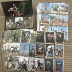 アマダ仮面ライダー1号2号.第1弾コンプリートセット、バインダー当たり