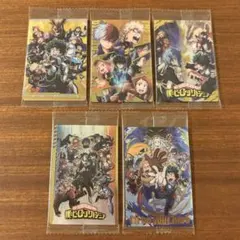 히로아카 緑谷出久 爆豪勝己 轟焦凍 死柄木弔 VR カードソフトクッキー