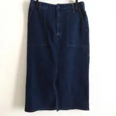 デニム　タイトスカート　フリーサイズ　chocol ra ffine robe