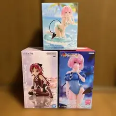 ToLOVEる　モモ　佐倉杏子　フィギュア　３点セット