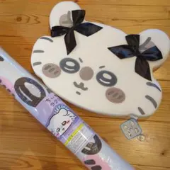 ちいかわ ラグマット ねそべり　モモンガ　低反発クッションモモンガ　セットのサムネイル
