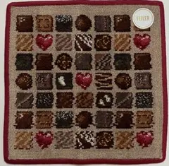 【新品未使用】FEILER フェイラー　コフレドゥショコラチョコレート　ハンカチ