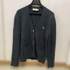 MAISON KITSUNÉ グレー M カーディガン