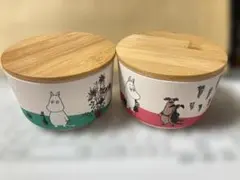 KALDI 　カルディ　ムーミン　保存容器2個セット　未使用
