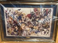 ヒロアカ 十傑 額装高精細デジタルカラー 複製原画 緑谷 爆豪 轟