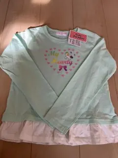 長袖カットソー　ロンT 長袖Tシャツ　トップス130 女の子　ユニコーン