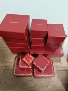 Cartier カルティエ　ジュエリーケース　ジュエリーボックス・箱　まとめ売り
