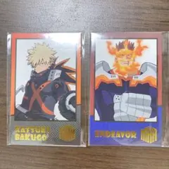 僕のヒーローアカデミア Wフォトカードコレクション 爆豪勝己 エンデヴァー