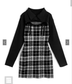 ミニワンピース長袖