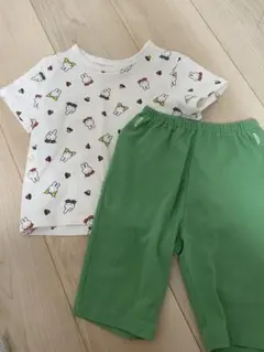 ベビー　キッズ　ユニクロ　ミッフィー　半袖パジャマ　90