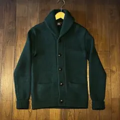 RRL ショールカラーニット 緑 XSのサムネイル