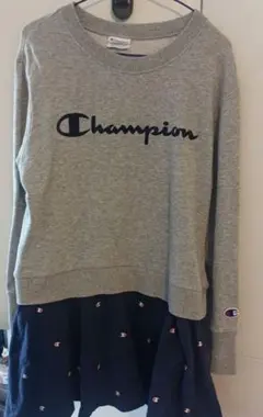 11 チャンピオントレーナー スウェットワンピース120130 140