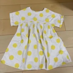 ZARA babyドット柄 リネンワンピース 104cmのサムネイル