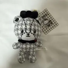 サンリオ モノクロガーリーふたごコーデ マスコットホルダー タイニーチャム