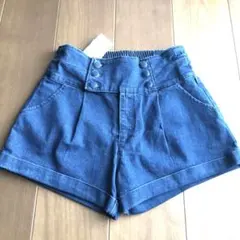 INGNI デニムショートパンツ　ブルー　新品