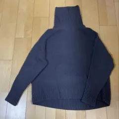 【Yuka* 様専用】IENA ウールカシミヤタートルネックニット】ブルーグレー