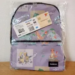ポケットモンスタープラチナムザッカリュック【カントー地方（パープル）】