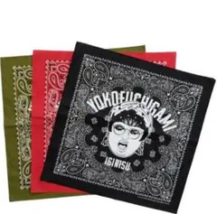 クリエイターズファイル　バンダナ（赤）未開封　ヨーコフチガミ