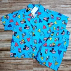 新品 未使用 ディズニー 半袖 セットアップ 上下 男の子 120