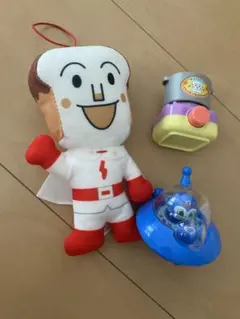 アンパンマン キーホルダー ガチャガチャ しょくぱんまん コキンちゃん