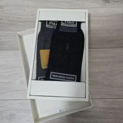 Polo Ralph Lauren ブラックソックス 2足セット 25-26cm