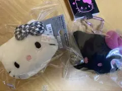 ボムギュとお揃いキティキーホルダーセット