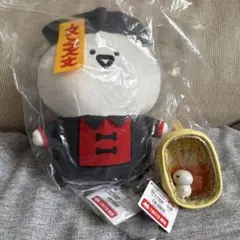 お文具といっしょ　キョンシーぬいぐるみBIG フィギュア付きポーチ　お文具さん