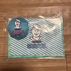 リカちゃん　くじ　セーラーズ　07 小物 ブランケット&クッション　ブルー