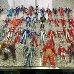 ウルトラマン まとめ売り ソフビ人形 37体セット フィギュア 小物 格安