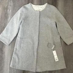 タイムセール‼︎新品タグ付☆CANOA レースリバーシブルコート