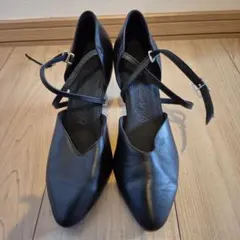 【美品】社交ダンス　スーパーダンス　ダークタン　サテン　23 000000000358_xrSrhYH.jpg