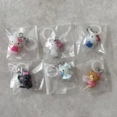 【コンプ】 ハローキティ めじるしアクセサリー ガチャ