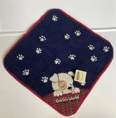 【新品未使用タグ付き】わんちゃん　ハンドタオル　guguworld