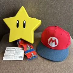 USJ・スター型ポップコーンバケツ、マリオキャップおまとめ