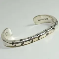 超希少 Navajo Old pawn ナバホ インゴットヘビーバングル ギルド