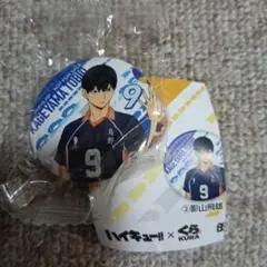 ハイキュー くら寿司 影山飛雄 缶バッジ