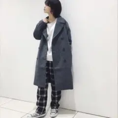 ungrid アングリッド チェスターコート ダブルコート アウター コート