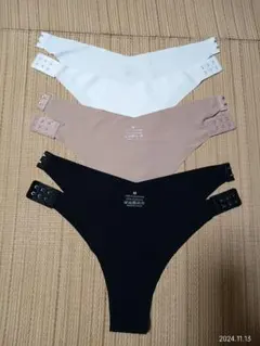 3枚入り ソリッド シームレス サイドクロージャーМ(US)サイズ