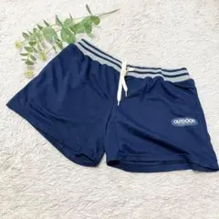 OUTDOORPRODUCTS スウェットショートパンツ　ネイビー　3L