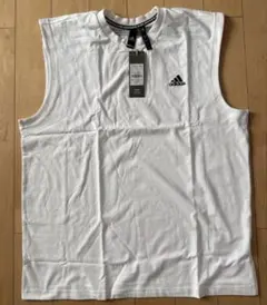 adidas ホワイト タンクトップ