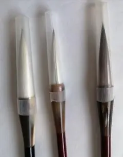 毛筆 3本セット 専用ケース付き