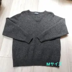 オールドユニクロ　90s ニットセーター　ウール100%