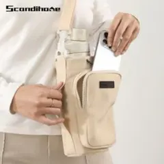 ペットボトルホルダー 水筒カバー スマホケース ショルダー 公園 運動会