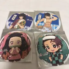 鬼滅の刃 極楽湯 RAKU SPA コースターセット冨岡義勇 竈門炭治郎