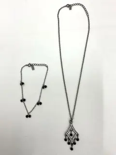 40.505【ネックレス　ブレスレットセット】ANNE KLEIN ヴィンテージのサムネイル
