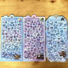 【正規品】ボンボンドロップシール３枚セット